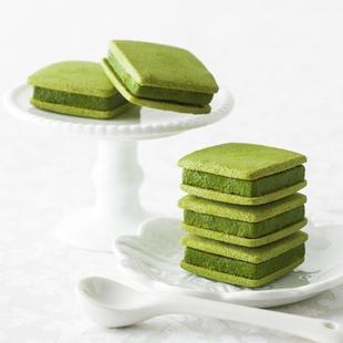 订购 日本 中村藤吉 双重特浓抹茶巧克力夹心三明治曲奇饼干5枚入