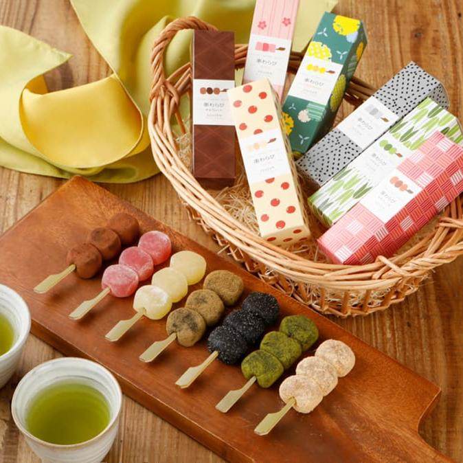 订购 日本 京町家茶房 宗禅 七种口味蕨菜饼糯米团子