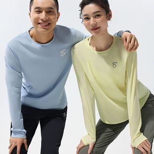 水润清爽原纱防晒UPF50 T恤 抗菌男女 面膜感跑步长袖 25SS潮牌新款