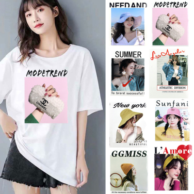 【2片价】时尚韩国热转印烫画