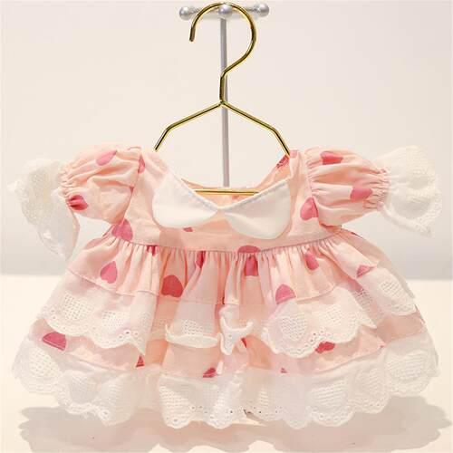 适合20-30厘米的毛绒玩具娃娃衣服配饰兔子衣服狐狸裙子玩偶换装