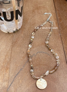 手作温枕中式玉石项链