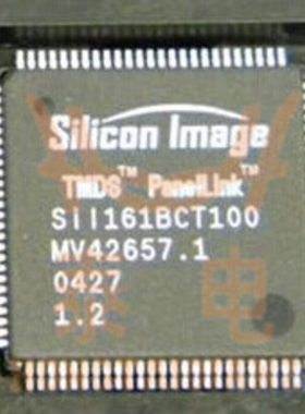 SII161BCT100 SIL161BCT100 TQFP100脚 全新液晶芯片 贴片IC