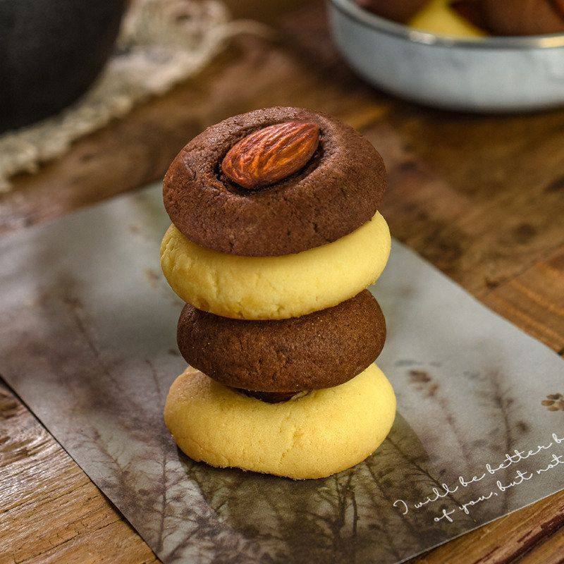 一口沦陷杏仁奶酥巧克力黄油曲奇饼干糕点高端零食糕点手工制作,零食/坚果/特产,曲奇饼干,淘宝优惠券,粉丝福利购,淘宝优惠卷