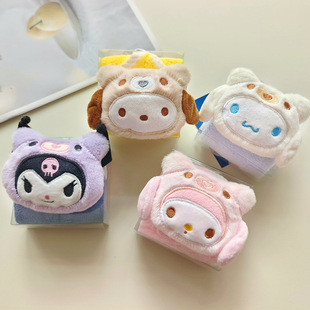 三丽欧库洛米儿童挂巾擦手巾毛巾伴手礼喜铺店开业节日创意回礼品