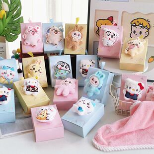 超多款式任你选择爆款拉布布吉伊蜡笔小新洗脸面巾卫生间擦手毛巾