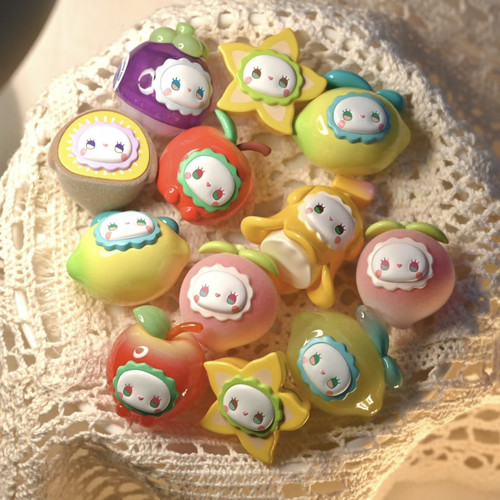 正版 EMMA缤纷甜心萌粒系列可爱公仔手办潮玩摆件礼物（已拆袋）