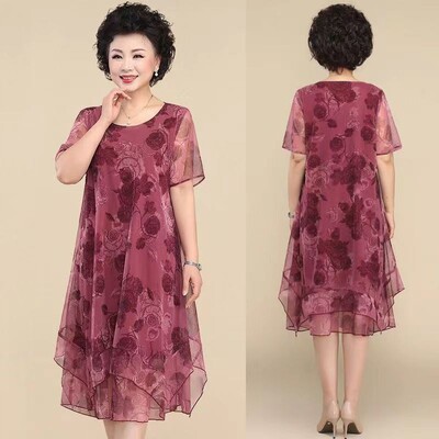 Hot selling women's loose plus size dresses 女宽松大码连衣裙