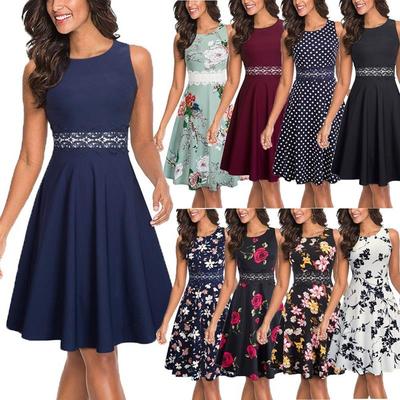 Lace dress European and American dresses蕾丝小礼服欧美连衣裙