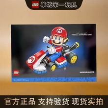 乐高72037马力欧&标准型卡丁车男女手工拼搭积木儿童礼物玩具收藏
