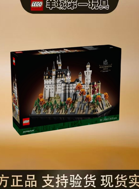 乐高21063新天鹅堡建筑系列男女孩创意积木拼搭玩具模型礼物节日