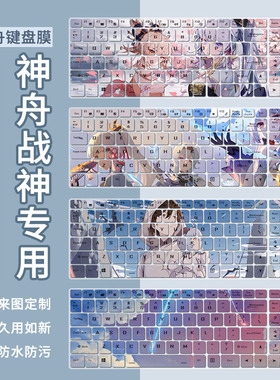 适用神舟战神Z7-DA7NS Z7M-CU5NA笔记本电脑T8动漫定制键盘保护膜