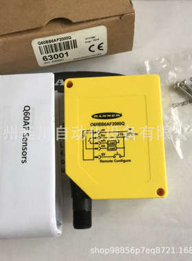 美国BANNER邦纳 Q60BB6AF2000Q 长距离光电开关全新原装正品现货