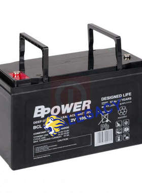 BPOWER蓄电池 BCL 105-12 内阻低 12V105AH 使用寿命长