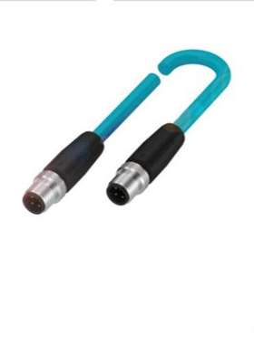 巴鲁夫BCC09NL双头连接电缆  BCC M414-M414-6D-338-ES64N9-006