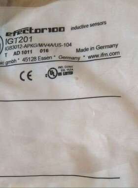 IFM电感式传感器IGT201 IGS705 IGS232 IGC249 IG5813 IG0204