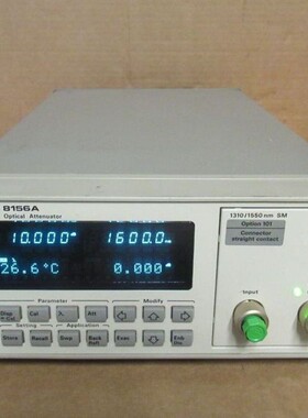 现货 二手 出售安捷伦Agilent 8156A惠普/ HP8156A 光衰减器