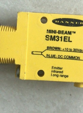 SM31EL 原装正品美国邦纳BANNER光电开关