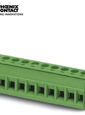 菲尼克斯 PCB2位印刷电路板连接器MSTB25/ 2-ST-508 BK-1758856