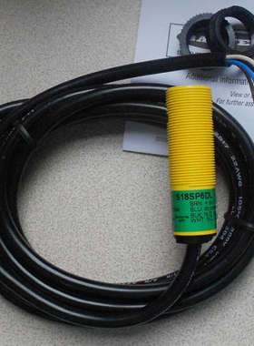 S18SP6DL 美国邦纳BANNER光电传感器