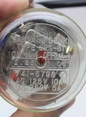 日本 SANWA DENKI 三和 压力开关 SANWA SPS-8TF-VD