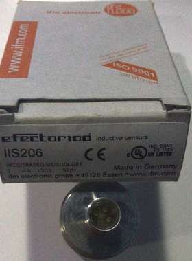 IIS206 |· IIKC015BASKG/M/US-104-DRS/2LED  IFM电感式接近开关