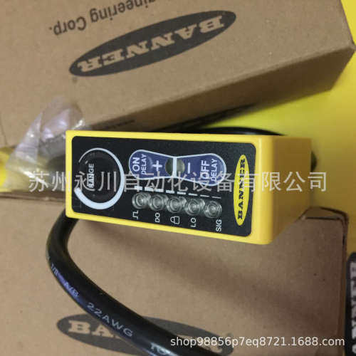 BANNER邦纳 Q60VR3LAF1400Q1激光可调区域传感器全新原装进口
