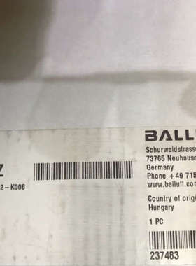 BNI IOL-302-002-K006 BNI007Z 巴鲁夫传感器 详询