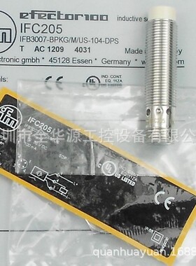 IFC205 IFB3007-BPKG/US-10电感式接近开关