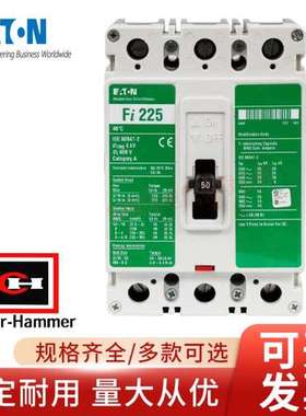 Cutler-Hammer卡特拉汉莫断路器Fi3060L Fi3080L Fi3100L Fi3125L
