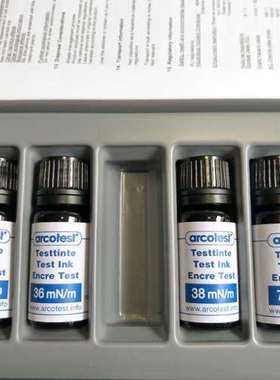 德国arcotest18 20 22 24 26 30 40-70达因液 张力液 电晕液 蓝色