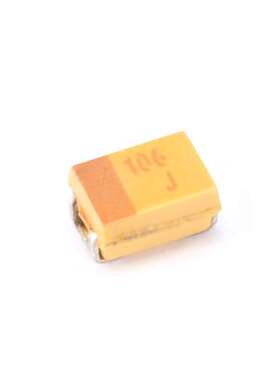 0805贴片钽电容 2012R型 6.3V 10UF ±10% TAJR106K006RNJ（5只）