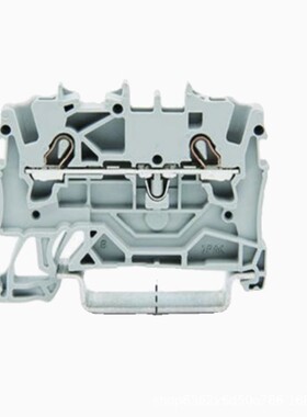 德国2001-1201二线轨装自锁弹簧接线端子