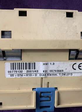 DKL013 05-024-002-D终端模块接口DKL013 06111966