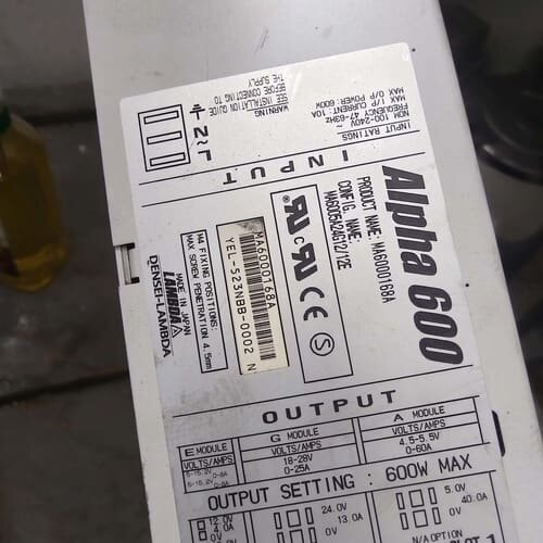 议价日本 AIPha600 工业开关电源