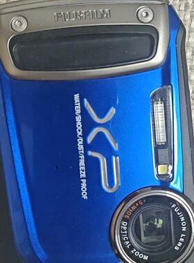议价个人闲置 富士FinePix XP100三防相机，蓝色款，1