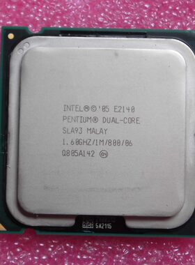 拆机原装CPU Intel奔腾双核E2140 E2180 E2200 E4400 775针现货