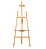 学生美术用实木画架可调节展示架