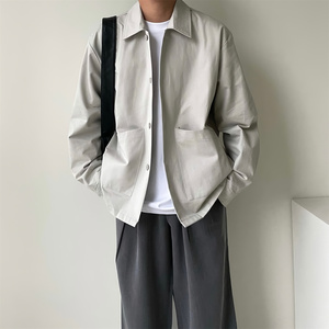 秋季现货韩版潮流上衣翻领休闲夹克 JK28-P58图片