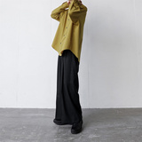 2025秋季货纯色长袖衬衫宽松衬衣潮流外套CS339-P48控68，男装衬衫，星座1017-1