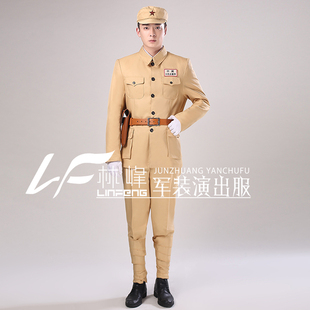 中国人民志愿军新款2017年春季工装制服舞台演出服表演军装影视服