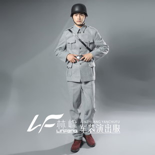 二战德军士兵写真COS剧本杀演绎套装毛呢男女2023年夏季包邮新款
