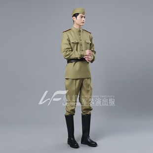 苏联红军制服演出剧本演绎推理cos漫展俄罗斯话剧舞台装抗战二战