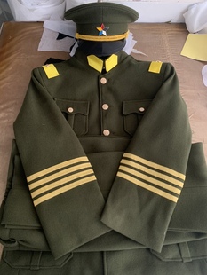 军阀毛呢演出民国抗战陈星旭大衣套装包邮新款剧本杀cos帅气披风