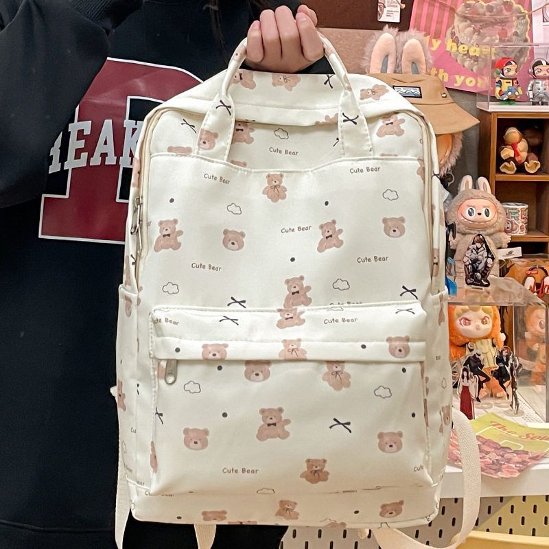 大容量卡通韩国上课学生书包旅行