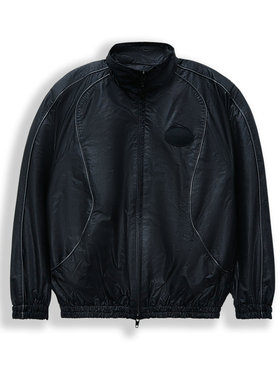 山大王 Piped-Trim Track Jacket 滚边拉链运动夹克26031103