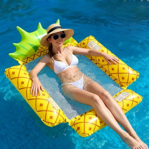 游泳圈充气浮床躺椅水上漂浮神器
