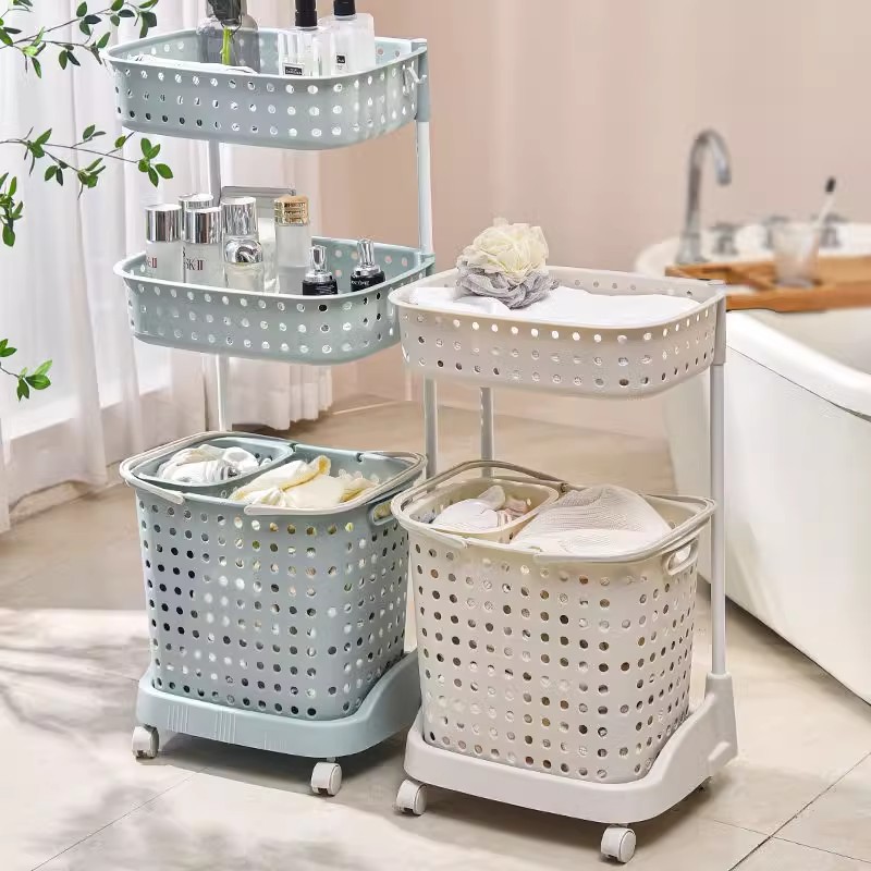脏衣篓家用脏衣服多层脏衣篮浴室洗衣篮卫生间神器收纳筐置物架