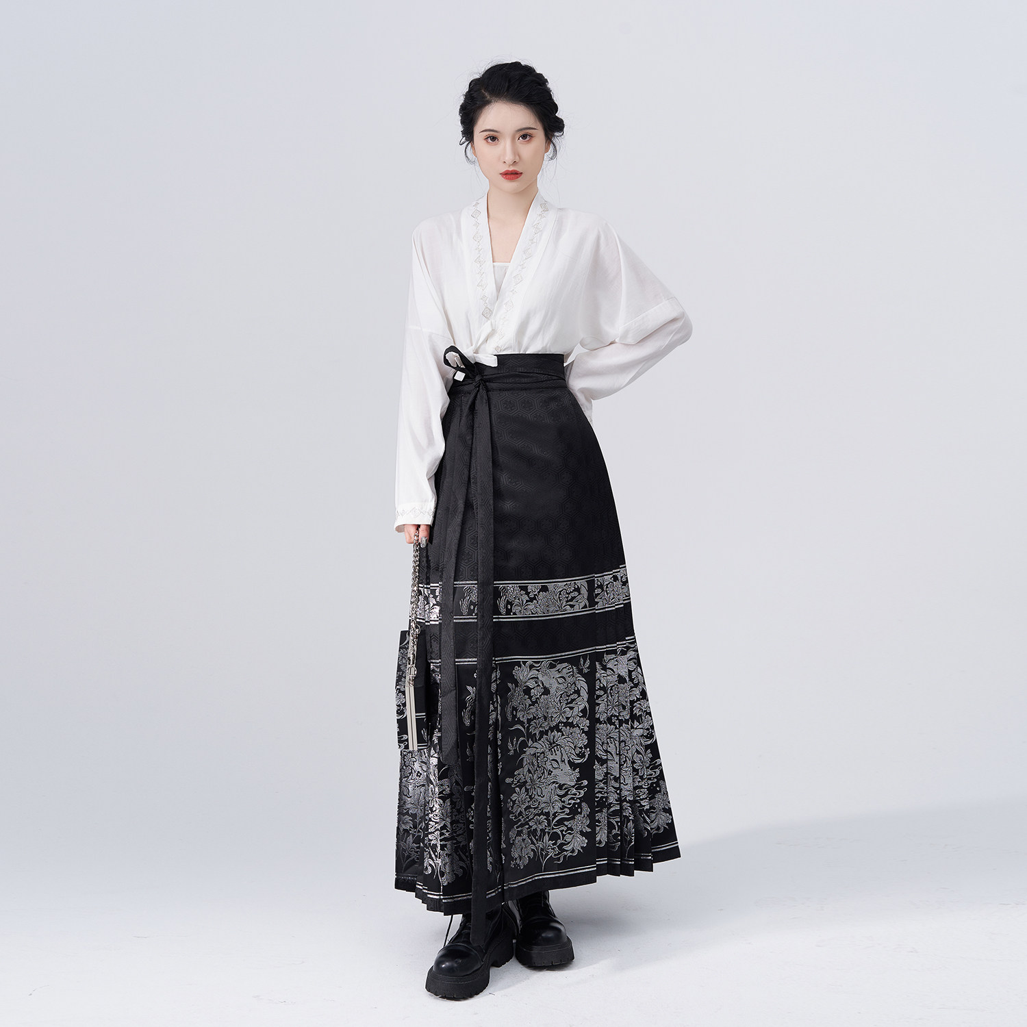 织造司原创（马面裙集合链接）[一鹿莲生]+[喜象升平]+[点翠],女装/女士精品,汉服半身裙,淘宝优惠券,粉丝福利购,淘宝优惠卷