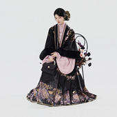 夜莺海棠 原创明制汉服对襟披袄立领琵琶袖 马面裙冬季 织造司 套装